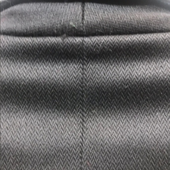 Le Chateau Men’s Tailored Wool Coat Brown Black XS Herringbone Texture - Picture 8 of 12